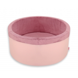 Bollhav minky utan bollar - pastel rosa