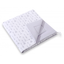 Double-sided Tipitält lekmatta dubbelsidig Grå Pilar