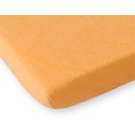 Dra-på-lakan frotté 140x70cm- Orange