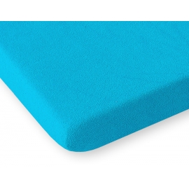 Dra-på-lakan frotté 140x70cm- Turquoise