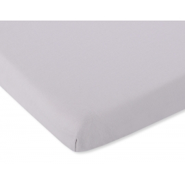 Dra-på-lakan i bomull 120x60cm grå