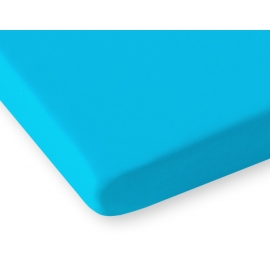 Dra-på-lakan i bomull 140x70cm turquoise