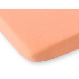Dra-på-lakan i jersey 140x70cm- orange