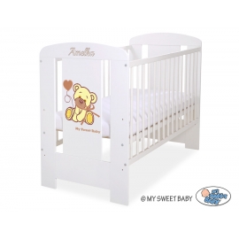 Engrave on the front of baby cot no. 5004-07
