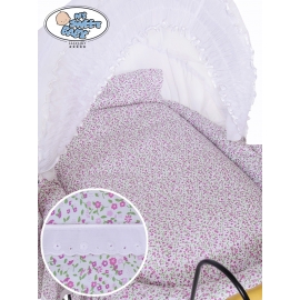 Extra textil 4 delar set till Babykorg Jasmine no. 2100-913 or 72100-913