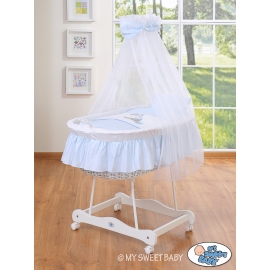 Extra textil 4 delar uppsättning till babykorg no 99690-815