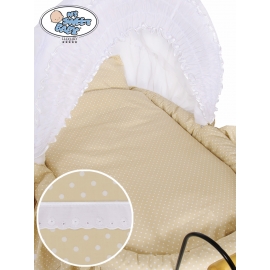 Extra textil 4 delar uppsättning till babykorg Christine no. 2100-916 or 72100-916
