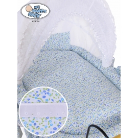 Extra textil 4 delar uppsättning till babykorg Jasmine no. 2100-914 or 72100-914