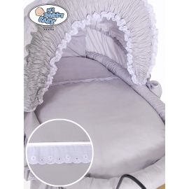 Extra textil 4 delar uppsättning till babykorg Victoria no. 2100-370 or 72100-370