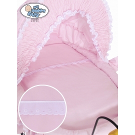 Extra textil 4 delar uppsättning till babykorg Victoria no. 2100-173 or 72100-173