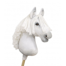 Hobbyhäst Käpphäst Hobby Horse Vit