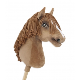 Hobbyhäst Käpphäst Söt Kastanjfärgad Hobby Horse