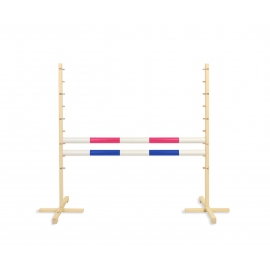 Hopphinder för Hobbyhäst 120cm, 2x Tvärpinnen Rosa