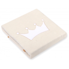 Underbar Barn Fleecefilt Little Prince/Princess cream