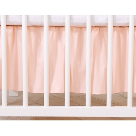 Sängkappa spjälsäng 60x120 Rosa