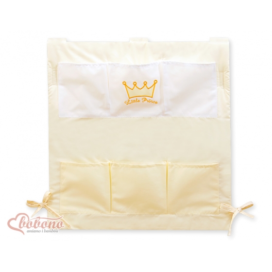 Accessor Förvaring till spjälsäng Little Prince/Princess cream