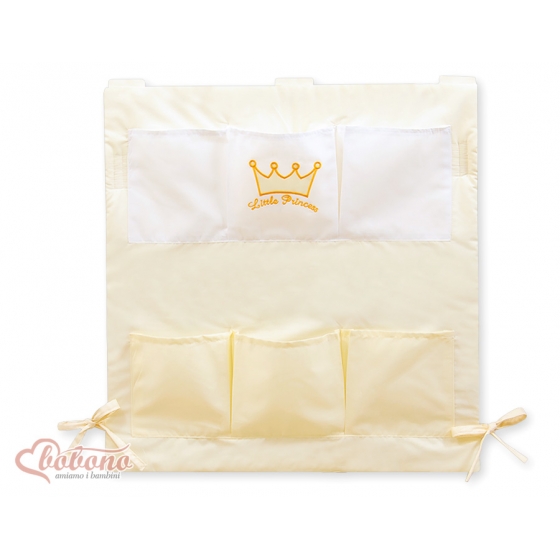 Accessor Förvaring till spjälsäng Little Prince/Princess cream