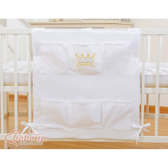 Accessor Förvaring till spjälsäng Little Prince/Princess vit
