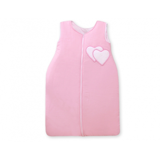Baby Sovpåse Hjärtan rosa