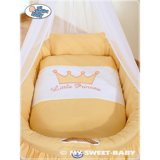 Babykorg med himmel Little Prince/Princess peach