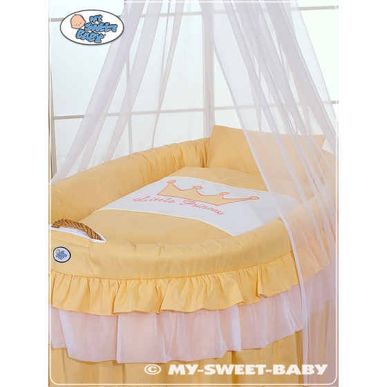 Babykorg med himmel Little Prince/Princess peach