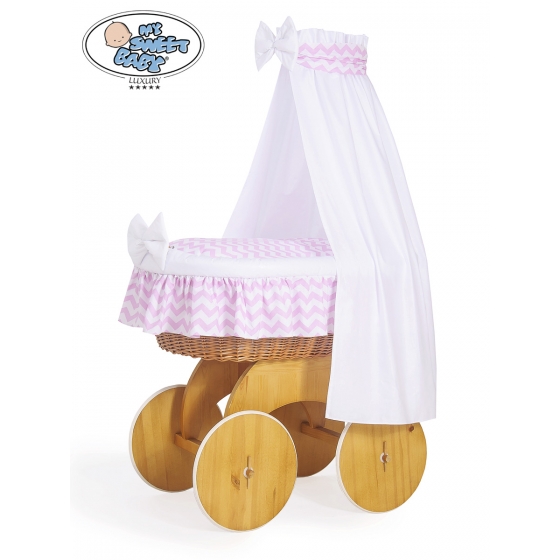 Babykorg med himmel på hjul Hannah no 50202-901*