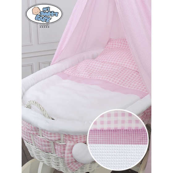 Babykorg med himmel på hjul Isabella no 70202-908*