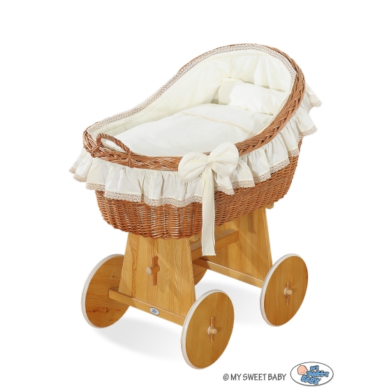 Babykorg Moseskorg Carina Cream