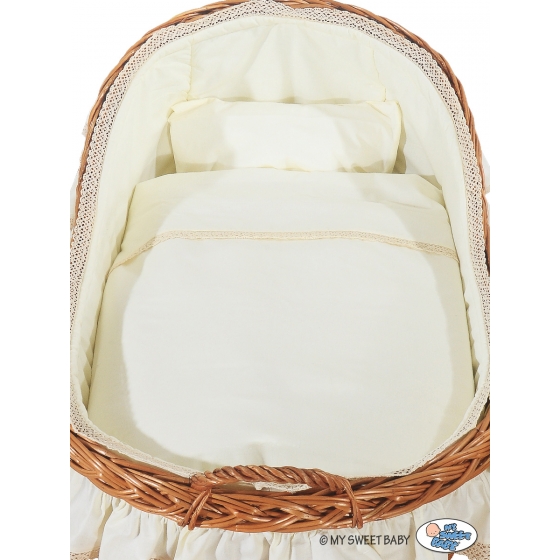 Babykorg Moseskorg Carina Cream
