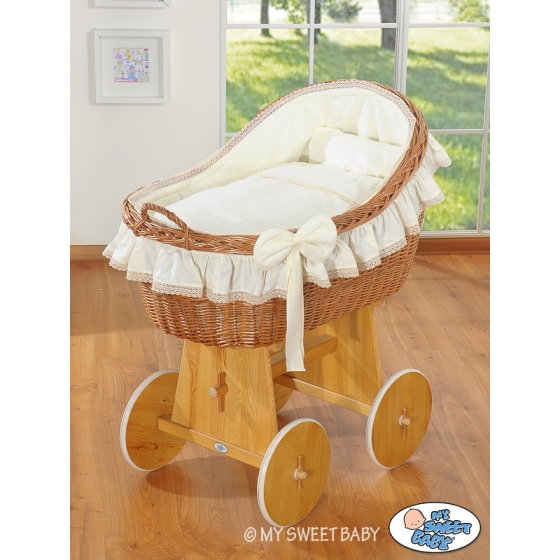 Babykorg Moseskorg Carina Cream