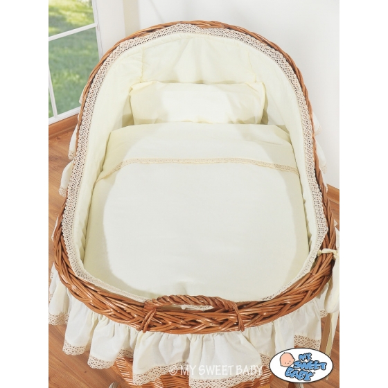 Babykorg Moseskorg Carina Cream
