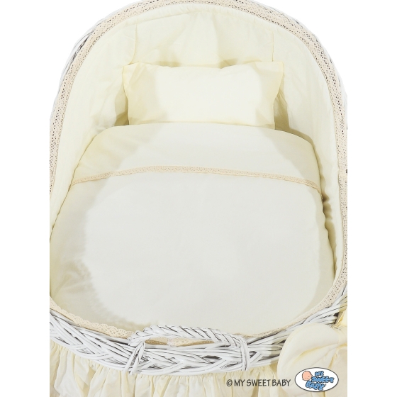 Babykorg Moseskorg Carina Cream