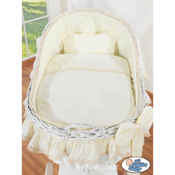 Babykorg Moseskorg Carina Cream