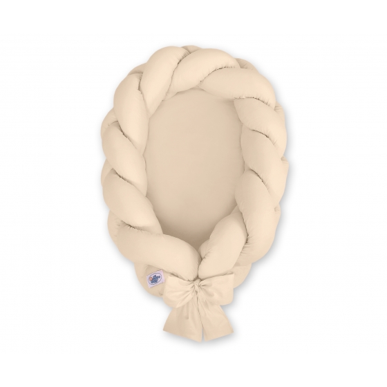 Babynest Spjälsskydd Två i En - beige