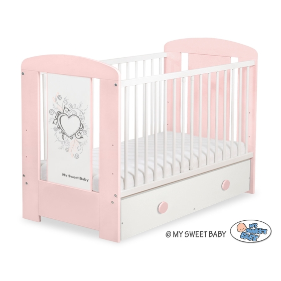 Babysäng 120x60cm Chic med lådor MAXI