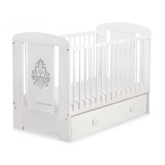 Babysäng 120x60cm Glamour med lådor MAXI