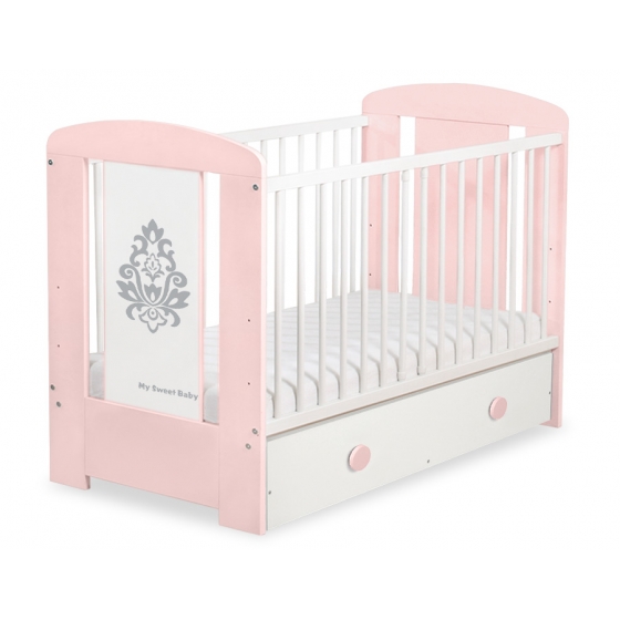 Babysäng 120x60cm Glamour med lådor MAXI