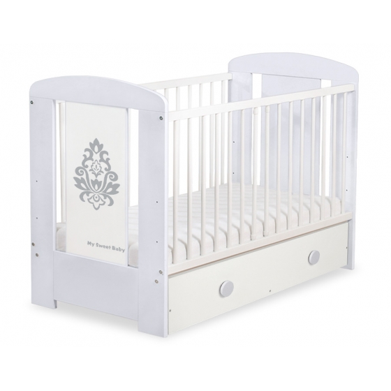 Babysäng 120x60cm Glamour med lådor MAXI