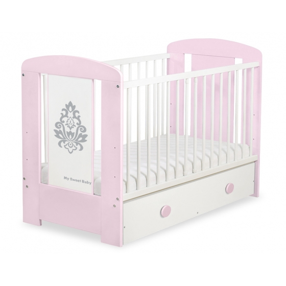 Babysäng 120x60cm Glamour med lådor MAXI