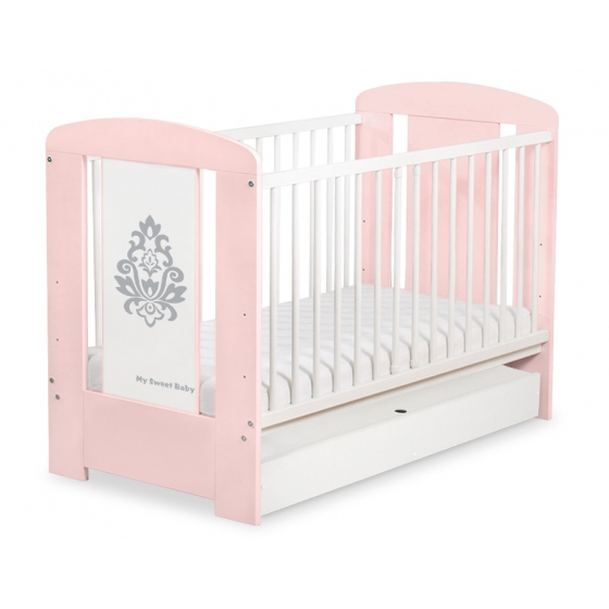 Babysäng 120x60cm Glamour med lådor STANDARD