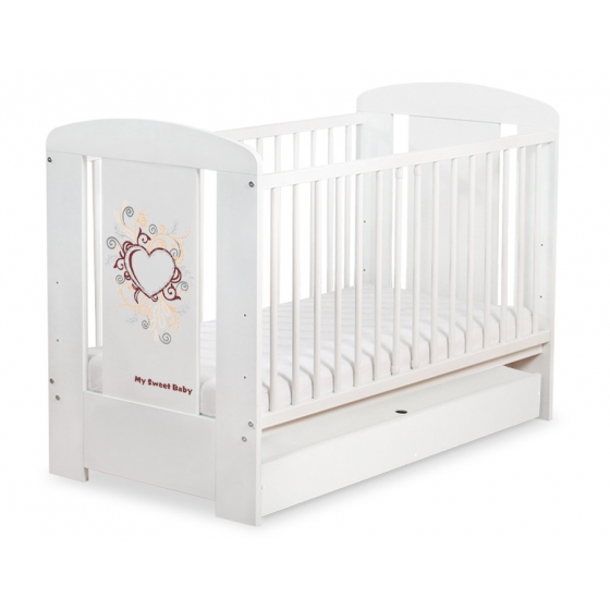 Babysäng med lådor STANDARD 120x60cm Chic