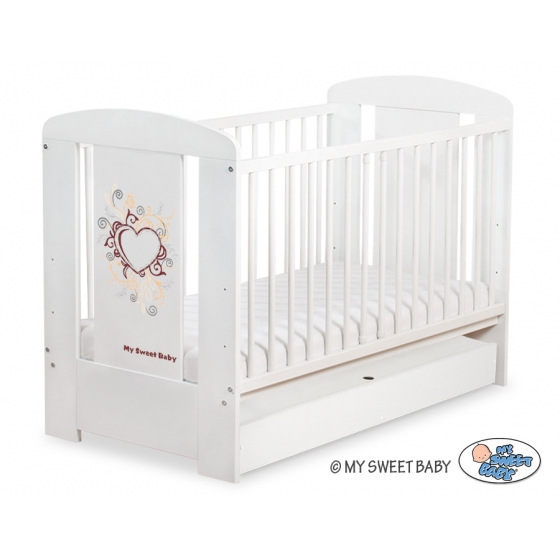 Babysäng med lådor STANDARD 120x60cm Chic