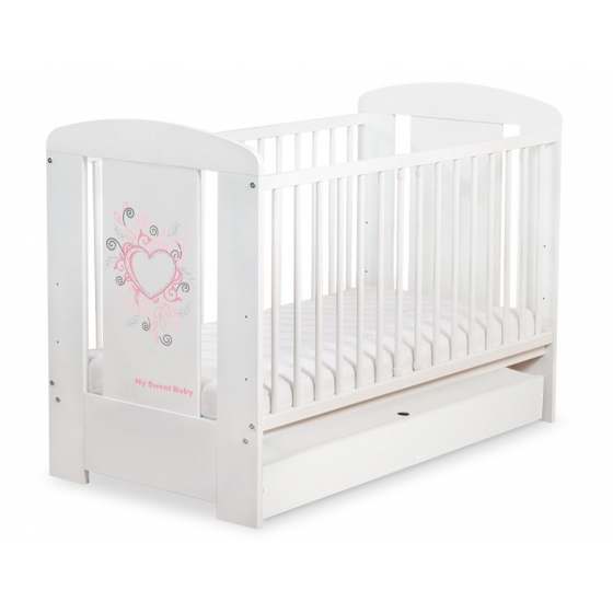 Babysäng med lådor STANDARD 120x60cm Chic