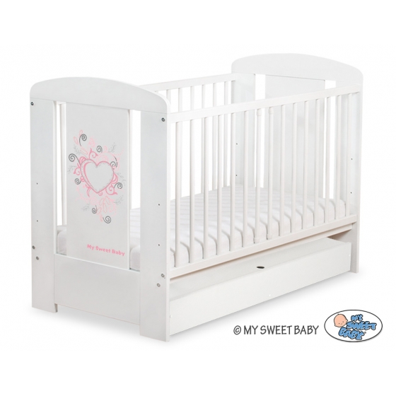 Babysäng med lådor STANDARD 120x60cm Chic