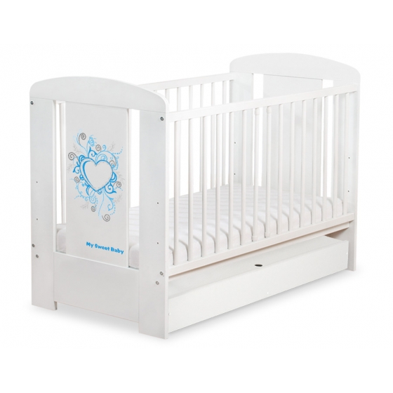 Babysäng med lådor STANDARD 120x60cm Chic