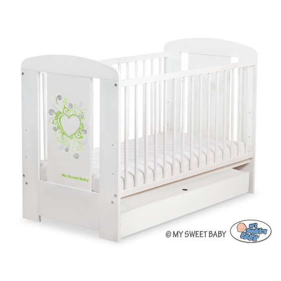 Babysäng med lådor STANDARD 120x60cm Chic