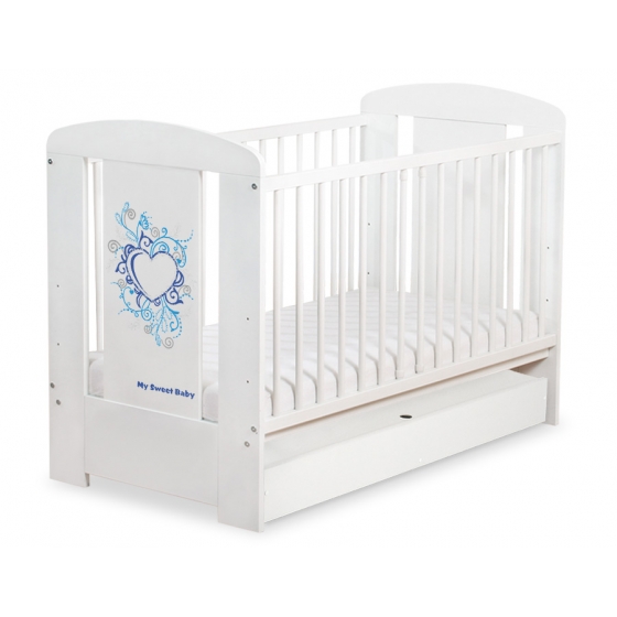 Babysäng med lådor STANDARD 120x60cm Chic