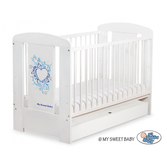 Babysäng med lådor STANDARD 120x60cm Chic