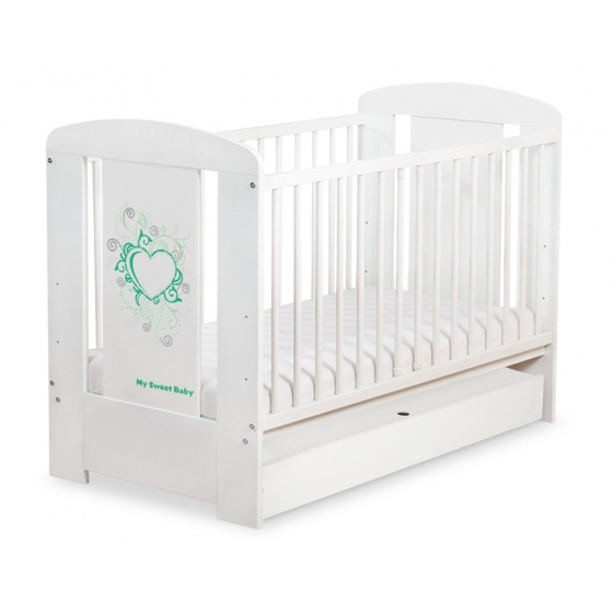Babysäng med lådor STANDARD 120x60cm Chic