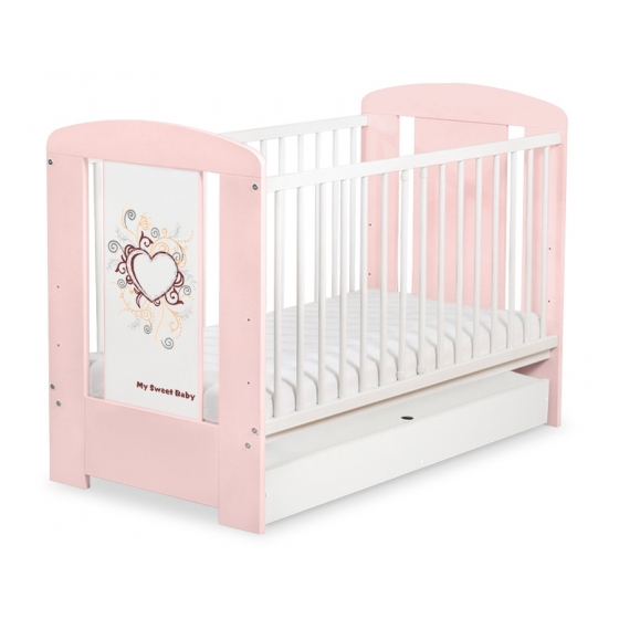 Babysäng med lådor STANDARD 120x60cm Chic